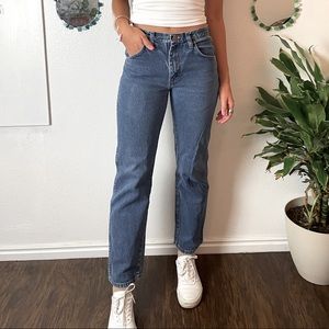 Vintage Rustler blue jeans - mens/women | size: 30X30 | small in women’s.